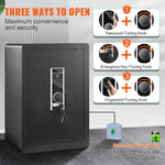 Amocart Electric Safe 2.2/1.8 Cubic Feet Fingerprint&Digital Security Cabinet Safe W/ Fire-proof Bag for Cash Jewelry Documents