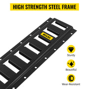 Load image into Gallery viewer, SucceBuy E-Track Tie-Down Rail, 4/6/16/28Pcs 4/6/16/28Ft Steel Rails w/ Standard 1" x 2.5" Slots, Compatible wwith O and D Rings - AMOCART
