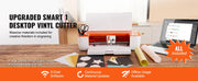 Load image into Gallery viewer, 【Upgraded】Amocart Vinyl Cutter  hine Compatible with iOS Android Windows   Bluetooth Connectivity DIY Cutting  hine for Cards D
