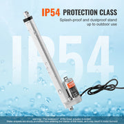 Load image into Gallery viewer, SucceBuy 12V Linear Actuator 150MM 300MM 500MM 1000N Electric Linear Motor Controller Homeuse with Mounting Bracket IP54 Protect
