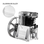 Amocart Air Compressor Heads 2.2KW Twin Cylinder 3 HP Single Stage 1300RPM Piston Pump Suitable for Industry Machinery Farm