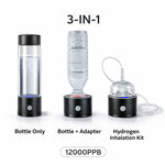 Portable Hydrogen Water Generator Bottle Rechargeable Electric Alkaline Water Ionizer Cup Hydrogen-Rich Health Care Drinkware