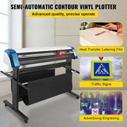 Charger l'image dans la visionneuse de galerie, Traceur de découpe de vinyle semi-automatique SucceBuy 53"/34"/28" 4 Mo avec positionnement laser et 3 interfaces, logiciel SIGNMASTER inclus
