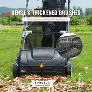 Load image into Gallery viewer, Amocart Tow Behind Lawn 21/26/44/50in Sweeper Large Capacity Heavy Duty Leaf Grass Collector with Adjustable Sweeping for Pick
