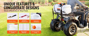 Load image into Gallery viewer, SucceBuy ATV Spot Sprayer 15.9 Gal/60 L ATV/UTV Broadcast Sprayer with Nozzle Boom 12 V Pump Weed Sprayer with Water Tank White
