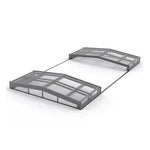 Any Size Custom Reinforced Aluminum Pool Cover Telescopic Push Pull Wind Frost Resist Villa Courtyard Outdoor Pool Protect Roof