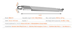 Amocart Telescoping Aluminum Work Plank 6-9 ft  500lbs Capacity 12.5 inch Width Aluminum Scaffold Plank Extension Staging Plank