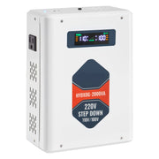 Load image into Gallery viewer, SucceBuy Step Up/Down Voltage Converter 2000/3000VA 220V to 110V/110V to 220V Power Transformer with Outlets USB Output Display - AMOCART
