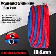 Load image into Gallery viewer, 2L Welding Tool Pipe Welding Torch 4mm High-Pressure Oxygen Pipe Gas Pipe Anti Freezing Rubber Pipe Gas Pipe Connecting Hose
