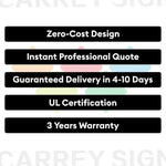 Custom Outdoor Metal Letter Signs for Business Interior Metal Business Signs Outdoor Metal Shop Signs