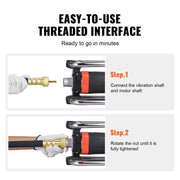 Load image into Gallery viewer, SucceBuy Electric Concrete Vibrator 1300W 16000 VPM 2HP Copper Motor Handheld Portable Pencil Remove Air Bubble and Level - AMOCART
