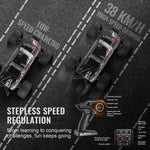 Amocart 1:10 38KM/H 4WD RC Car All Terrain Off-Road with 2 Batteries Drift Monster Truck Children Toys for Kids Christmas Gifts