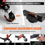 Load image into Gallery viewer, Amocart 500 lbs Adjustable Universal Washing Machine Stand Refrigerator Base Mount with Swivel Wheels Mobile Base for Equipment
