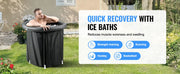 Bild in Galerie-Viewer laden, Amocart Ice Bath Tub Cold Water Therapy Plunge Tub for Athletes Portable Outdoor Ice Barrel Plunge Pool Inflatable Ice Bathtub
