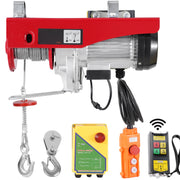 Bild in Galerie-Viewer laden, Amocart 2200 lbs Electric Hoist Single/Double Slings Lift Crane Hoist with Wireless/Wired Control Electric Winch for Garage
