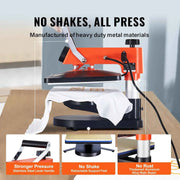 Load image into Gallery viewer, Amocart 5/6 in 1Heat Press Machine 12 x 15inches Fast Heating 360 Swing Away Digital Sublimation Transfer T-Shirt Vinyl Printer
