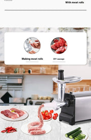 Bild in Galerie-Viewer laden, Amocart Electric Meat Mincer Chopper Heavy Duty Food Processors Kitchen Appliances Commercial Grinder Machine
