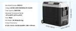 Amocart 20L 22L 35L 45L 55L Car Refrigerator Mini Fridge Freezer Portable Compressor Cooler DC 110-240V Ice Box for Camping