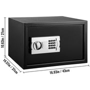Load image into Gallery viewer, Amocart Electronic Safe Deposit Box Secret Hidden Piggy Bank Digital Access &amp;Override Keys for Store Money Gun Jewelry Document
