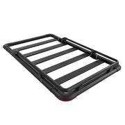 Bild in Galerie-Viewer laden, Amocart 64 x 39 x 4.53 in Roof Rack Cargo Basket with Extension 200 lbs Capacity Universal Fit for SUVs Trucks Vehicles Pickups
