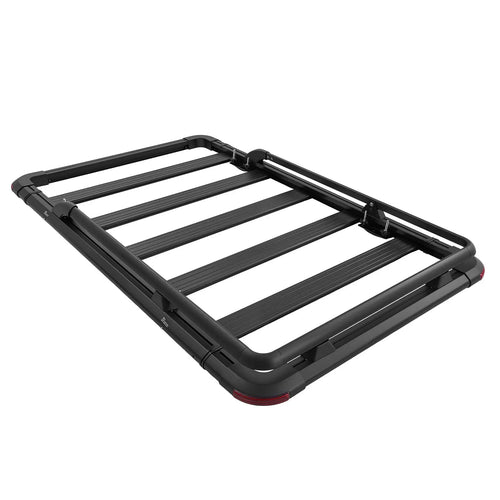Amocart 64 x 39 x 4.53 in Roof Rack Cargo Basket with Extension 200 lbs Capacity Universal Fit for SUVs Trucks Vehicles Pickups