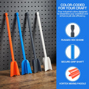 Load image into Gallery viewer, 8Pcs Epoxy Resin Mixer Paddles Paint Drill Attachment Paddle for Drill, Reusable Multipurpose for Resin Mixing, Paint Mixing
