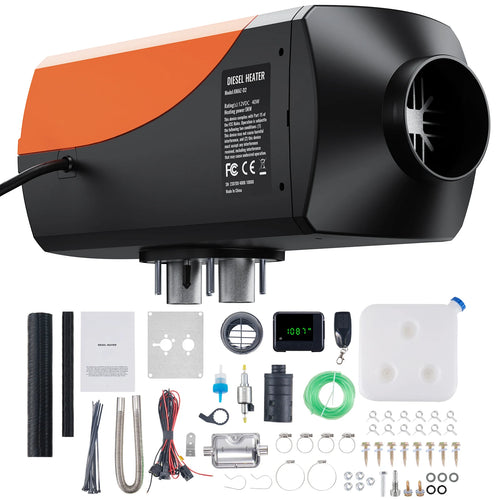 Amocart 2/5/8KW Car Heater Diesel Air Heater 12V With Remote Control Truck Boat Bus Trailer Air Diesel Parking Heater