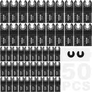 Load image into Gallery viewer, SucceBuy 50PCS Oscillating Saw Blades Universal Release Dewalt Multitool Blades for Wood Cutting Plastic Renovator Power Tool
