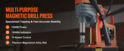 Load image into Gallery viewer, Amocart 1300W/1400W Magnetic Drill Press 2" Electric Drilling Machine 1-Second Quick Release Power Drill
