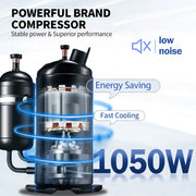 Load image into Gallery viewer, SucceBuy 22-30L/H Soft Ice Cream Maker Commercial Countertop Tricolor 2+1 Flavors Sweet Cones Freezing Equipment Vending Machine
