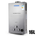 DIVEDEER Household Gas Water Heater 6L-18L Liquefied Gas Natural Low Water Pressure Instant Heating Battery Forced Exhaust Type