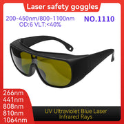Load image into Gallery viewer, Laser Protective glasses 10600nm OD6 UV400 532nm 808nm 1064nm Laser Safety Glasses IPL glases Laser Protection Laser glasses
