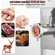 Charger l'image dans la visionneuse de galerie, 22 Lbs/Min Capacity Electric Meat Grinders SucceBuy Meat Grinder with Blade Grinding Plate Sausage Maker

