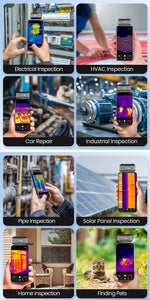 Thermal Camera P1 IOS& Android Phone 320*240 X³IR Resolution Infrared Thermal Imaging Camera Air Conditioning HVAC Inspection