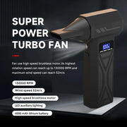 Load image into Gallery viewer, ZTEN Handheld 4nd Generation Violent Blower Brushless Motor 130,000 RPM Wind Speed 52m/s Duct Outdoor Powerful Air Blower
