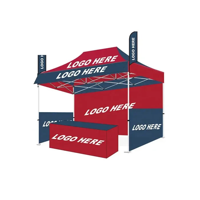 Customized Gazebo Canopy Pop Up Tent 3x6m Foldable Retractable Tent Custom Logo Printed Outdoor 3x3 3x4.5 10x10 Foldable Amocart