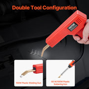 Load image into Gallery viewer, SucceBuy 100W Plastic Welding Gun Professional Plastic Repair Welding Tool Plastic Welder for Car Bumper Kayak Electronics Toys - AMOCART
