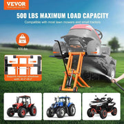 Load image into Gallery viewer, Amocart Lawn Mower Lift with Hydraulic/Threaded jack, 500/880 Lbs Adjustable Movable Lawn Lifter for Lawn Mower  Garden Tractor
