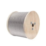Load image into Gallery viewer, SucceBuy T316 Stainless Steel Cable 7x7 Steel Wire Rope 500FT Cable Railing Transport Wire Rope Cable for Railing Decking DIY
