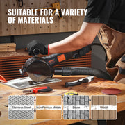 Load image into Gallery viewer, Amocart Burnishing Polishing Machine Variable Speed Surface Conditioning Tool Electric Metal Burnishing Machine for Wood Steel
