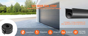 Bild in Galerie-Viewer laden, SucceBuy 3m 4.8m 6m Garage Door Seals Bottom Rubber U Shape +O Ring Garage Door Weather Stripping Universal Weatherproof Rubber
