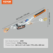 Load image into Gallery viewer, Amocart Come Along Winch 2/4/5 Ton Pulling Capacity Heavy Duty Ratchet Automotive Hoist Power Cable Puller for Vehicle Rescue

