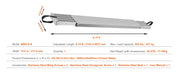Load image into Gallery viewer, Amocart Telescoping Aluminum Work Plank 9-15 Feet 500lbs Capacity 12.5in Width Aluminum Scaffold Plank Extension Staging Plank
