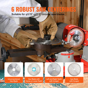Load image into Gallery viewer, SucceBuy Circular Saw Blade Sharpener 370W Sharpening Machine 3600RPM Saw Blade 5Inch Wheel Rotary Mill Polisher Carbide Tipped - AMOCART
