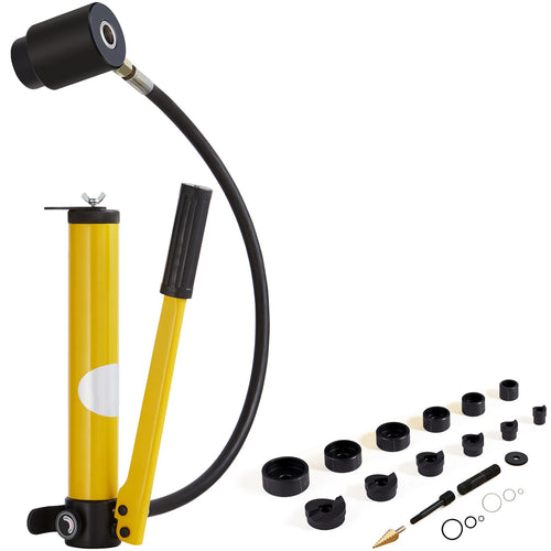 SucceBuy 10Ton Hydraulic Knockout Punch Driver Kit 1/2
