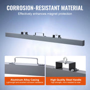 Load image into Gallery viewer, SucceBuy Hanging Magnetic Sweeper Pickup Tool Nail Hang-Type Magnetic Forklift Sweeper Industrial Grade Magnets Steel Mate - AMOCART
