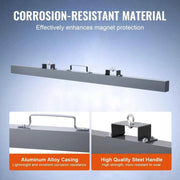 Load image into Gallery viewer, Amocart Hanging Magnetic Sweeper Pickup Tool Nail Hang-Type Magnetic Forklift Sweeper Industrial Grade Magnets Steel Mate
