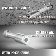 Bild in Galerie-Viewer laden, Customizable DVR Recording Function 7/9in Monitor 20/30/50M IP68 Sewer Pipeline Industrial Amocart Pipe Inspection Video Camera
