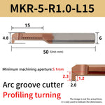 DMIX Internal Groove R Cutter Fine Boring Tool MKR Small Bore Arc Groove Cutter Machining Center Seal Ring Groove Tool