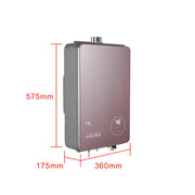 Load image into Gallery viewer, 13L-24L Dry Instant Gas Water Heater Shower Natural Gas Tankless Copper International Security Standards for Fever Prevention
